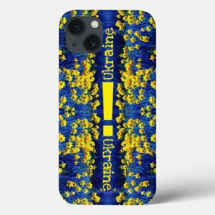 Case-Mate iPhone Case Daffodique Printemps Exclamation jaune bleu Ukrain
