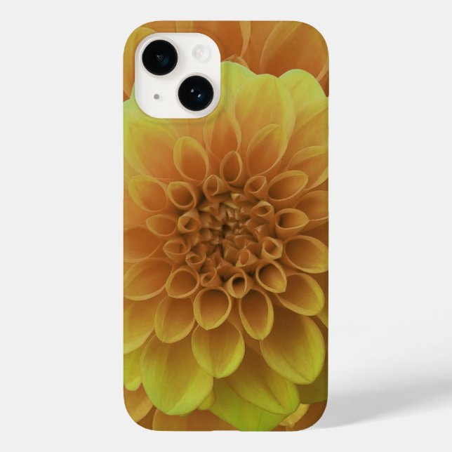 Coques Case-Mate iPhone Dahlia jaune (Verso)