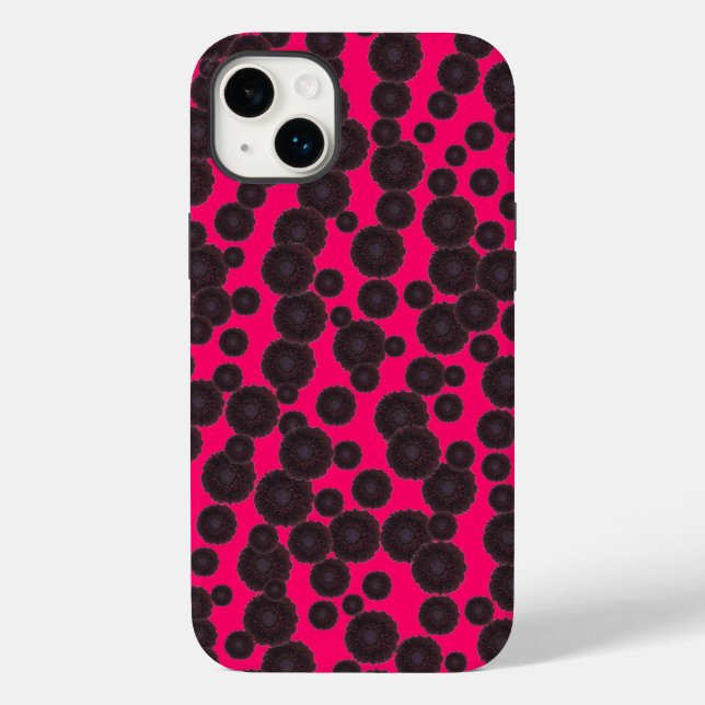 Coques Case-Mate iPhone Dahlia noire (Verso)