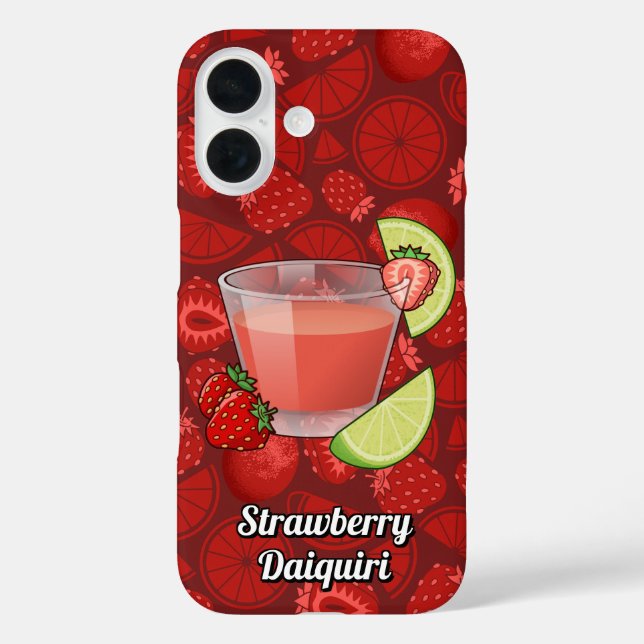 Coques Case-Mate iPhone Daiquiri aux fraises (Verso)