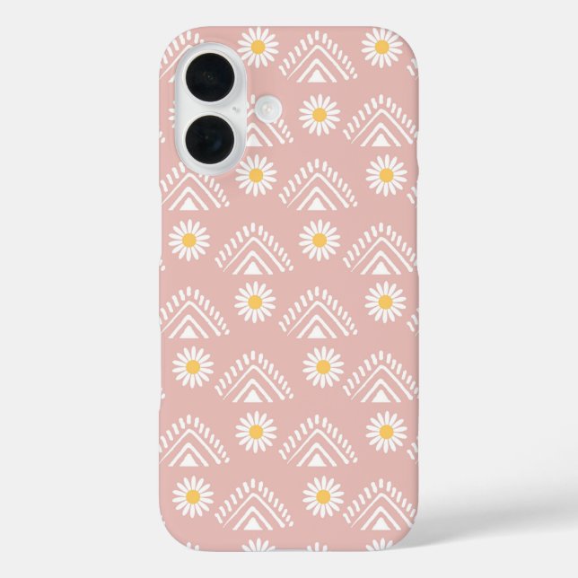 Coques Case-Mate iPhone Daisy Boho Floral (Verso)