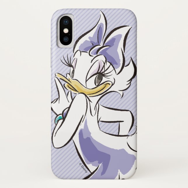 Coques Case-Mate iPhone Daisy Duck | Doux comme du sucre (Dos)
