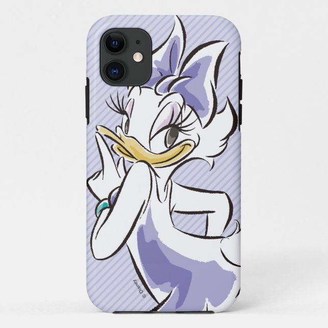 Coques Case-Mate iPhone Daisy Duck | Sucre comme sucre (Dos)