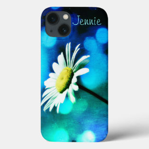 iPhone 13 Case Daisy en Turquoise iPad Mini Retina Case