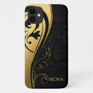 Case-Mate iPhone Case Damas Noir Et Balayage Noir