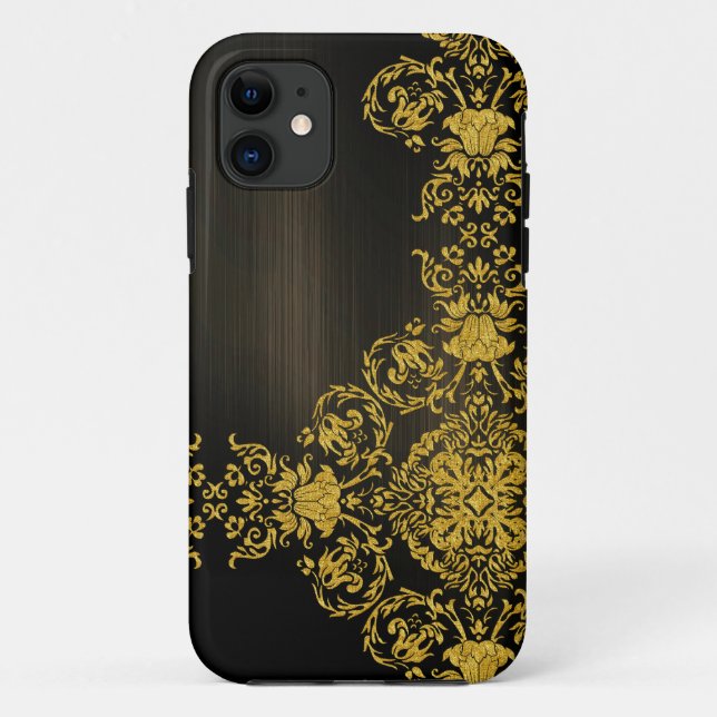 Coques Case-Mate iPhone Damas Ornat Or (Dos)