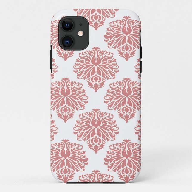 Coques Case-Mate iPhone Damas rose élégant (Dos)
