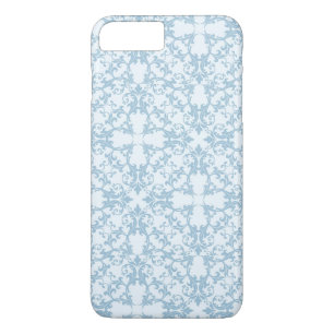 Coque Case-Mate Pour iPhone Damassé bleu-clair