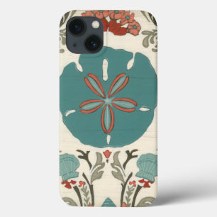 Etui iPhone 13 Damassé côtière I