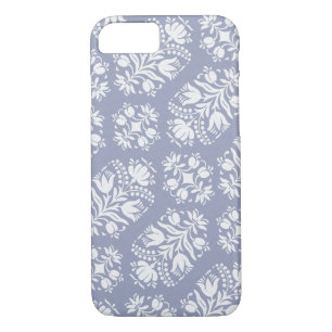 Coque Case-Mate Pour iPhone Damassé florale d'art populaire