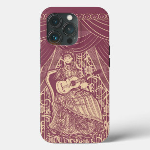 Case-Mate iPhone Case Dame avec guitare