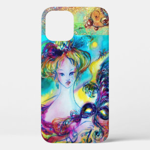 Etui iPhone Case-Mate DAME AVEC MASQUE FEATHEREE Vénitien Masquerade Nui