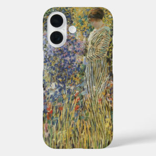 Coque Pour iPhone 16 Dame dans un jardin par Frederick Frieseke, Beaux-