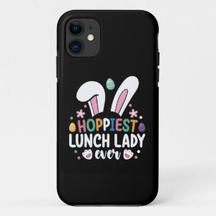 Case-Mate iPhone Case Dame de cantine la plus heureuse d'école Pâques La