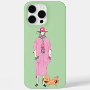 Coques iPhone 16 Pro Max Dame de l'illustration de mode des années 1910 & c
