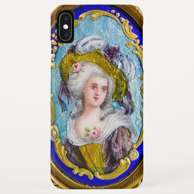 COQUES Case-Mate iPhone DAME ROCOCO AUX ROSES ROSES ROSES (Dos)