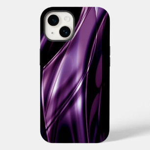 Coque Pour iPhone 14 Dames abstraites violettes cool