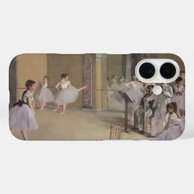 Coques Case-Mate iPhone Dance Foyer à l'Opéra par Edgar Degas (Verso (horizontal))