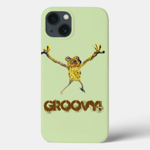 iPhone 13 Case Dancing Frog Drôle animal drôle Personnalisé