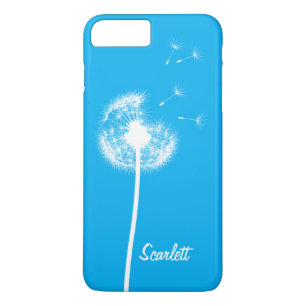 Case-Mate iPhone Case Dandelion Monogrammed Bleu clair iPhone 7 Plus
