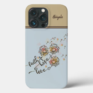 Case-Mate iPhone Case Dandelions colorés Foi chrétienne Espoir Amour