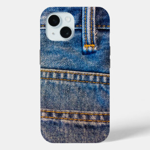 Coque Pour iPhone 15 Dans Denim