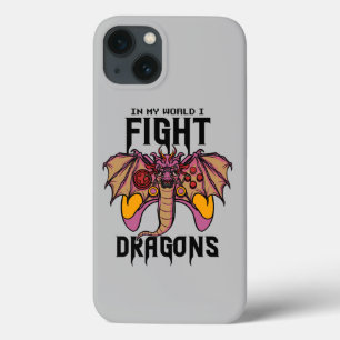 Case-Mate iPhone Case Dans Mon Monde, Je Lutte Contre Les Dragons