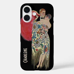 Coques iPhone 16 Danse Art Déco, Amour Vintage et Romance