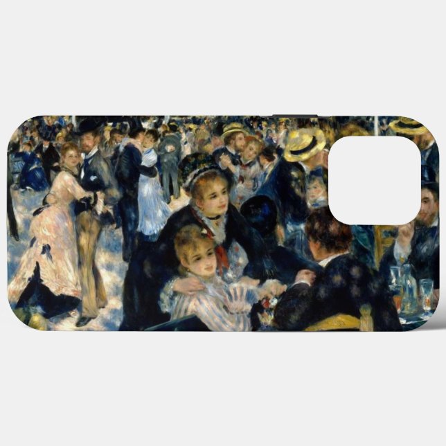 Coques Case-Mate iPhone Danse au Moulin de la Galette par Renoir (Verso (horizontal))