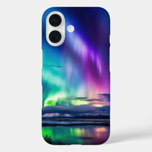 Coque Pour iPhone 16 Danse céleste : La magie des aurores boréales