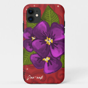 Coques Pour iPhone Danse de violette africaine