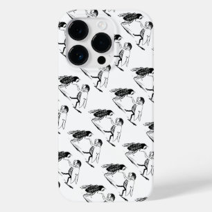 Coques Pour iPhone Danse des insectes vintages; Volée de bleuet