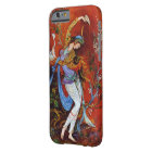 Danse persane de femme avec l'oiseau et le vin