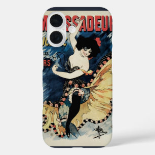 Coques iPhone 16 Danseur de flamenco Art Nouveau vintage, Ambassade