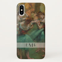 Danseurs de ballet Degas | Rose et vert