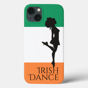 Case-Mate iPhone Case Danseuse irlandaise et Drapeau irlandais Dance de 