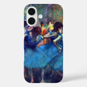 Coques iPhone 16 Danseuses en bleu par Edgar Degas, Art de ballet v