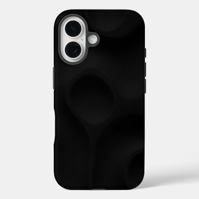 Coques Case-Mate iPhone Dark Sculpted Minimal Matte Phone Case (Verso)