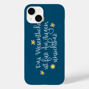 Coque Pour iPhone 14 Das Wesentliche ist für die Augen unsichtbar