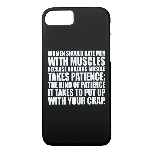 Coques Case-Mate iPhone Date Men With Muscles - Funky Bodybuilding (Dos)
