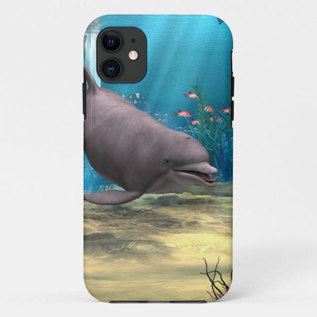 Coques Case-Mate iPhone Dauphin (Dos)