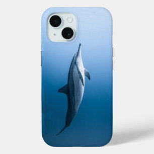 Coque Pour iPhone 15 Dauphin dans l'océan bleu