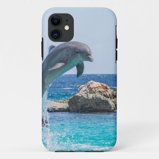 Coques Case-Mate iPhone Dauphin de Bottlenose (Dos)
