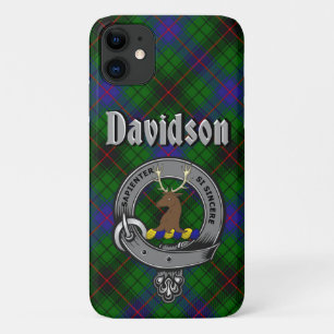 Case-Mate iPhone Case Davidson Clan Badge & Tartan Phone Case