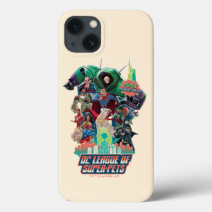 Case-Mate iPhone Case DC League of Super-Pets à la bataille pour Metrop