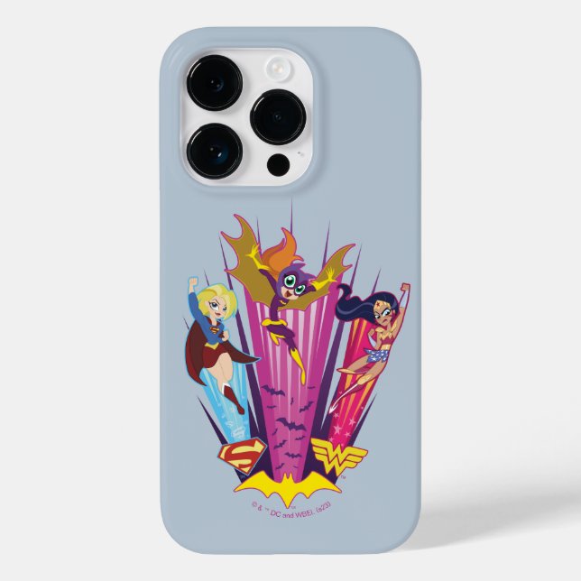 Coques Case-Mate iPhone DC Super Hero Girls Trio (Verso)
