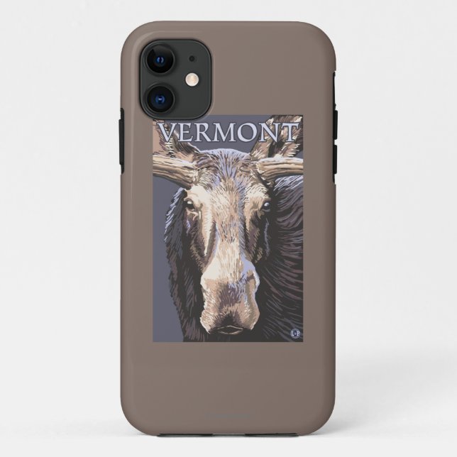 Coques Case-Mate iPhone De VermontMoose fin (Dos)