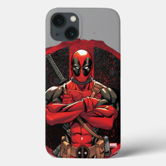 Case-Mate iPhone Case Deadpool dans le logo Paint Splatter