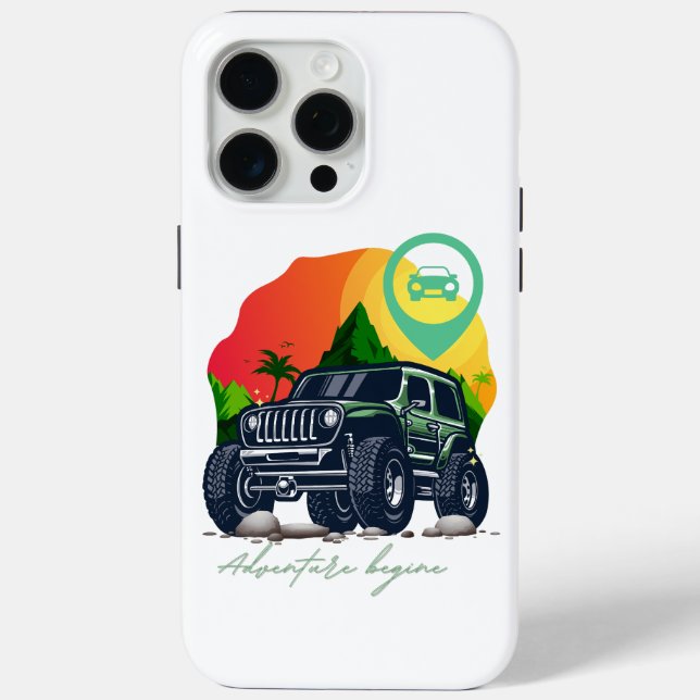 Coques Case-Mate iPhone début de l'aventure, hors route (Verso)