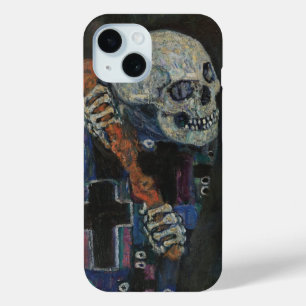 Coque Pour iPhone 15 Décès et vie par Gustav Klimt Art Nouveau Vintage